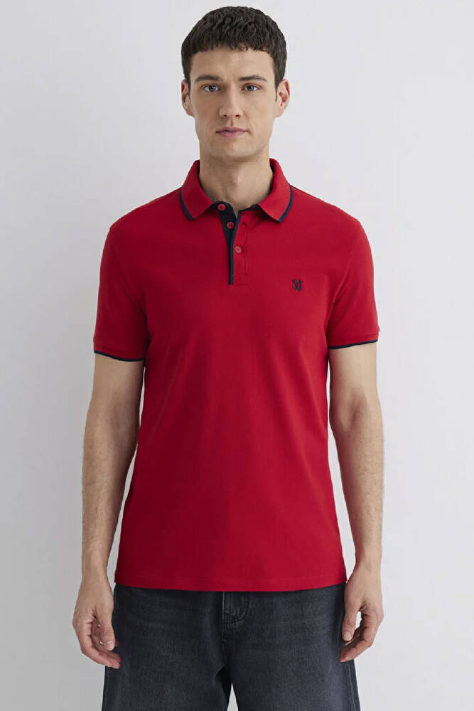 Erkek Polo Tişört 062373-28441 Kırmızı 