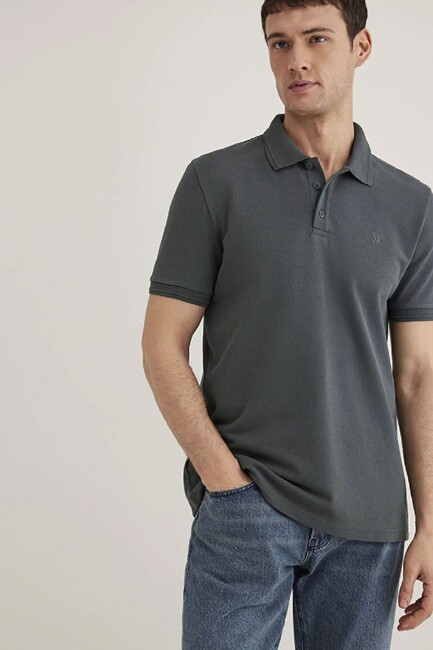 Erkek Polo Tişört 064946-71598 Haki (2)