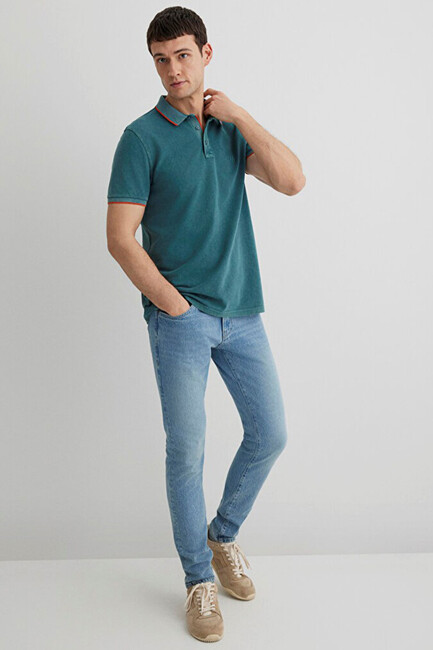 Erkek Polo Tişört 065920-30708 Yeşil (1)