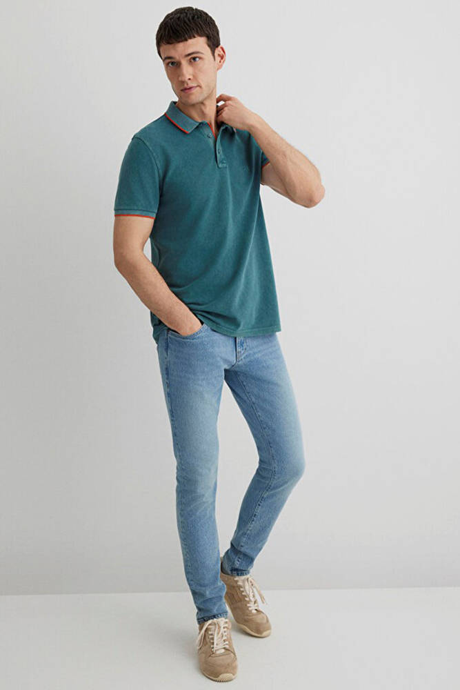 Erkek Polo Tişört 065920-30708 Yeşil 