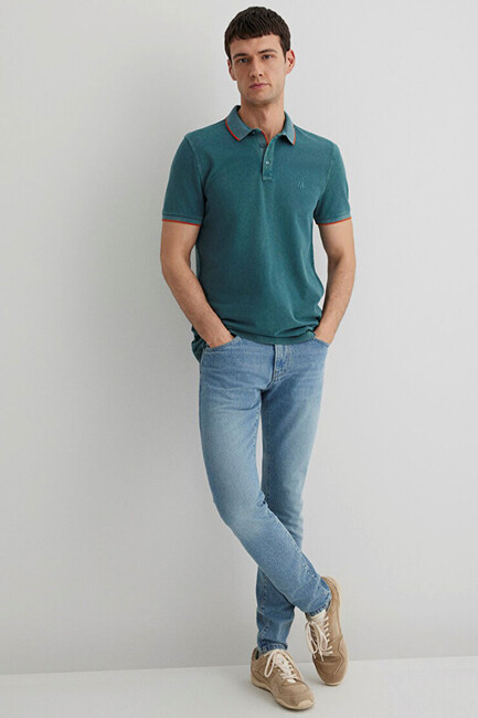 Erkek Polo Tişört 065920-30708 Yeşil (2)