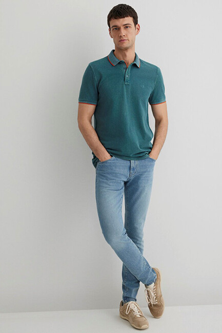 Erkek Polo Tişört 065920-30708 Yeşil (3)