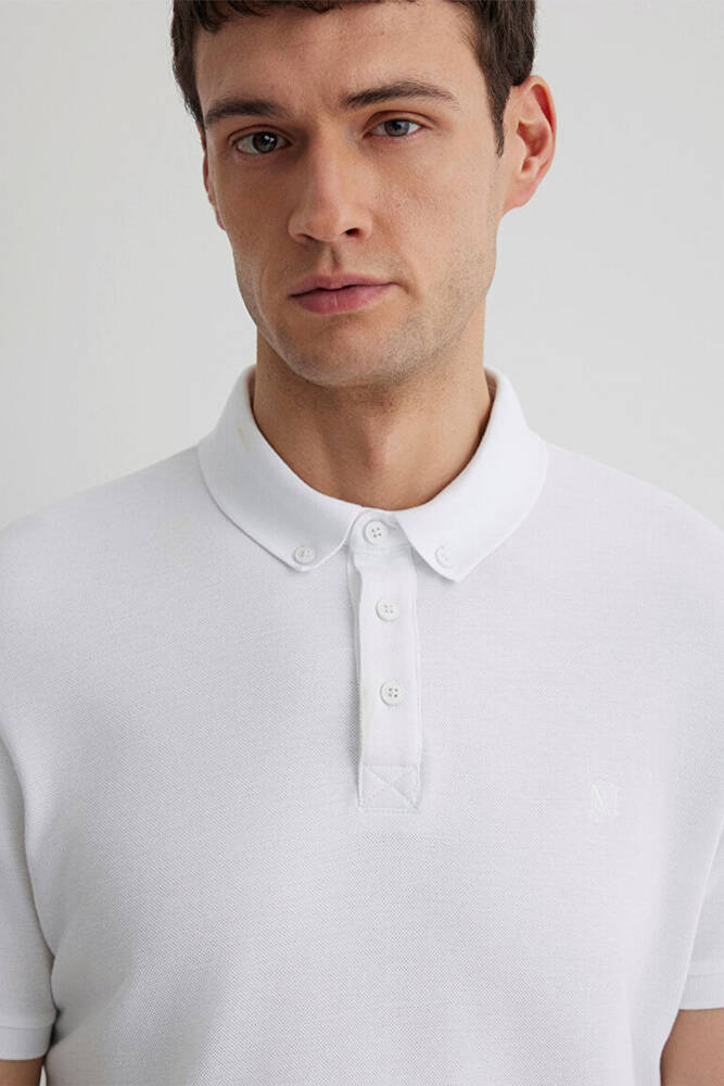 Erkek Polo Tişört 063247-27879 Beyaz 