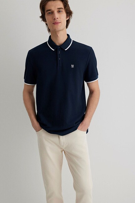 Erkek Polo Tshırt 066039-30651 Lacivert (1)