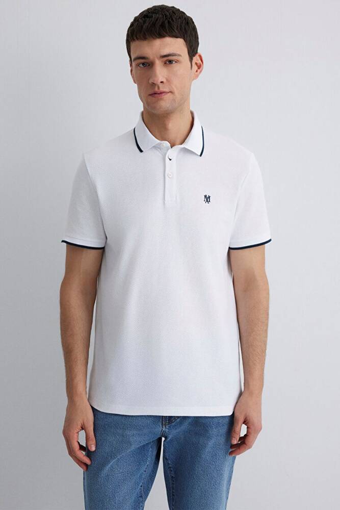 Erkek Polo Tshırt 066039-620 Beyaz 