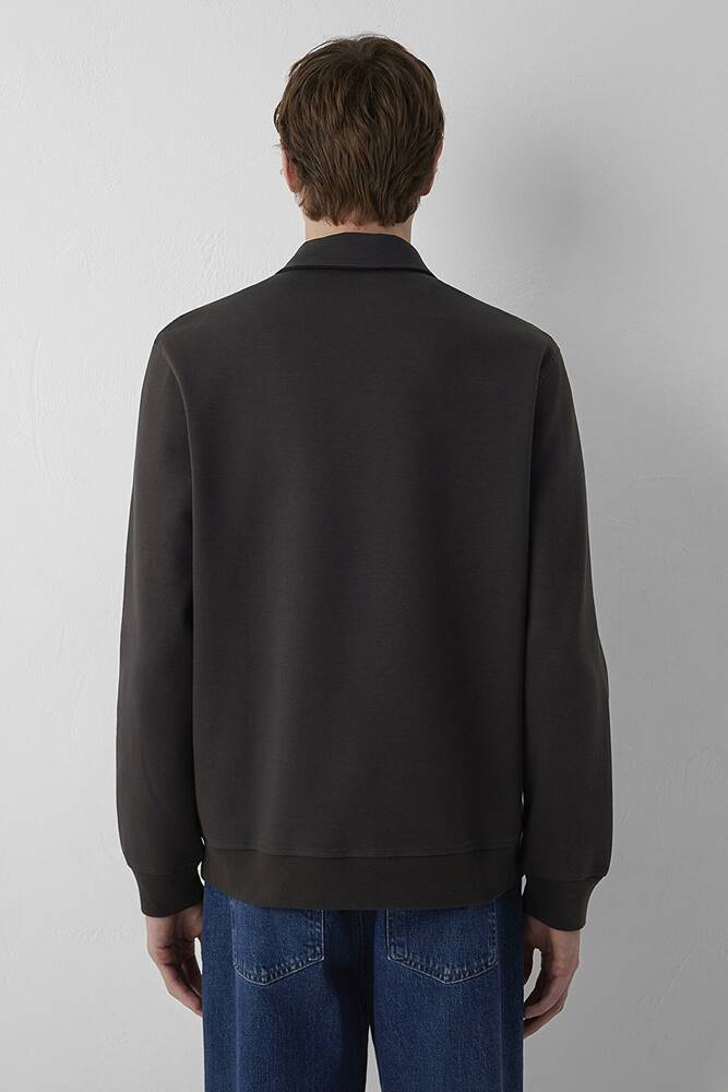 Erkek Polo Yaka Sweat 0S10631-90892 Kahve 