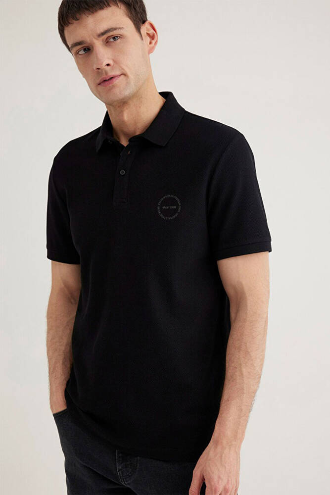 Erkek Polo Yaka Tişört 0610305-900 Siyah 