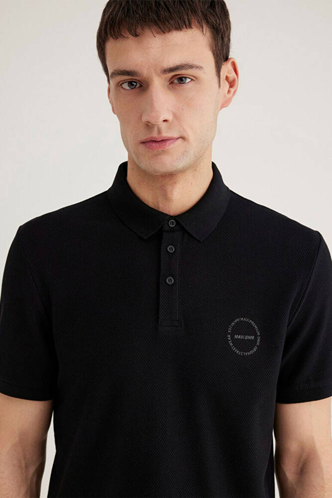 Erkek Polo Yaka Tişört 0610305-900 Siyah 