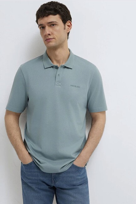 Erkek Polo Yaka Tişört 0611837-70118 Yeşil (1)