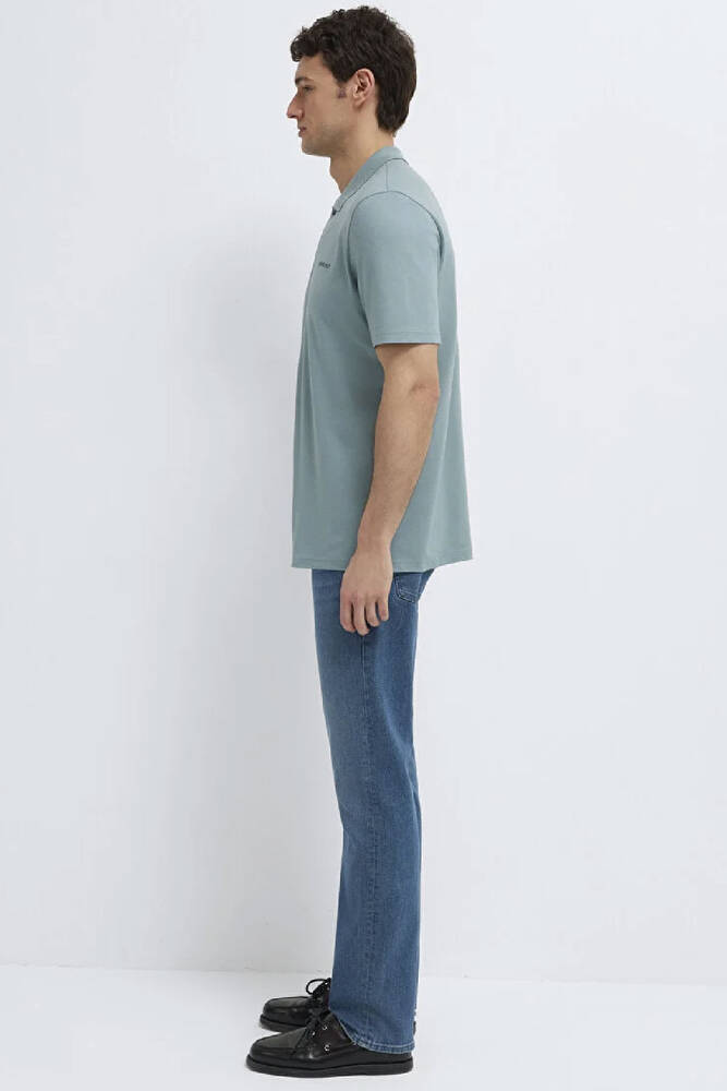 Erkek Polo Yaka Tişört 0611837-70118 Yeşil 