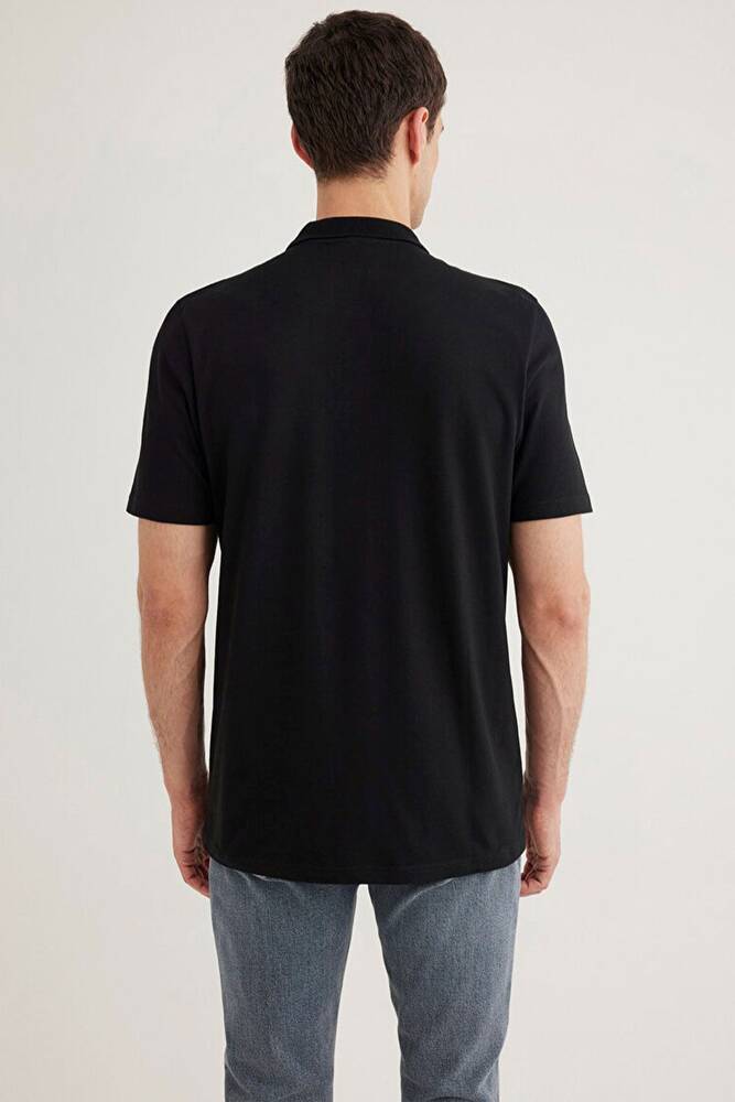 Erkek Polo Yaka Tişört 0611837-900 Siyah 