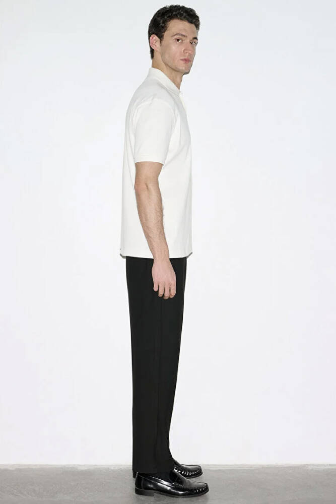 Erkek Polo Yaka Tişört 0613126-70057 Ekru 