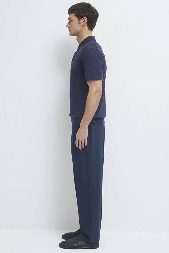 Erkek Polo Yaka Triko 0710248-83699 Lacivert 