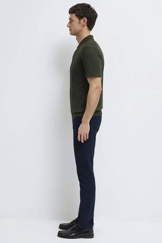 Erkek Polo Yaka Triko 0710249-85370 Yeşil 