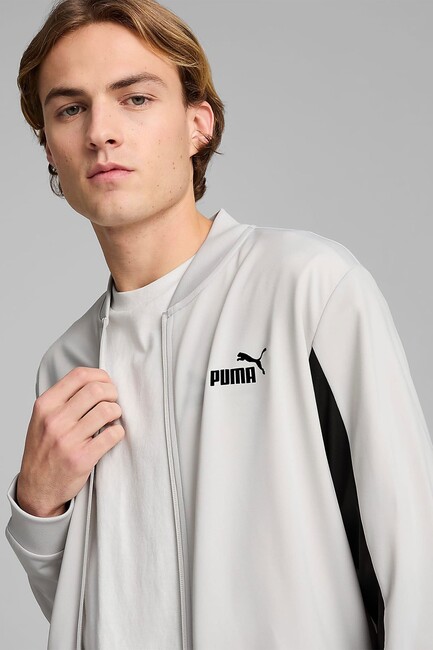 Erkek Poly Baseball Eşofman Takımı 684851-61 Gri - Thumbnail