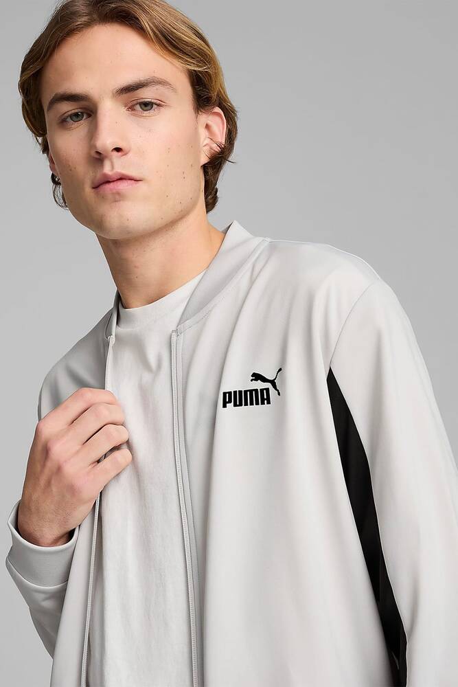 Erkek Poly Baseball Eşofman Takımı 684851-61 Gri 