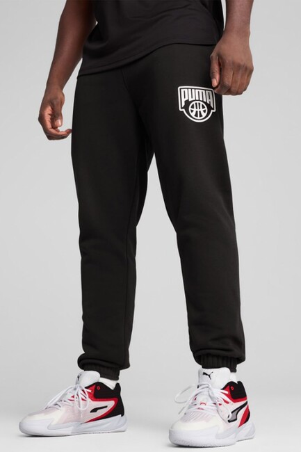 Erkek Posterize Eşofman Altı 630307-01 Siyah (2)