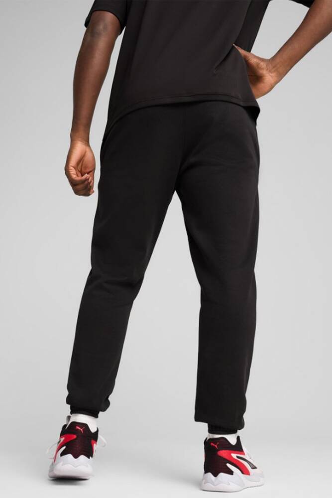 Erkek Posterize Eşofman Altı 630307-01 Siyah 