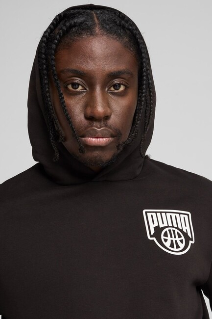 Erkek Posterize Sweat 630290-01 Siyah (2)