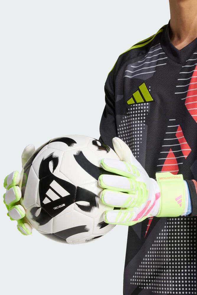 Erkek Pred GL Kaleci Eldiveni JH3820 Beyaz 