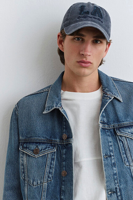 Erkek Ray Classic Denim Ceket 0110273-89412 Mavi - Thumbnail