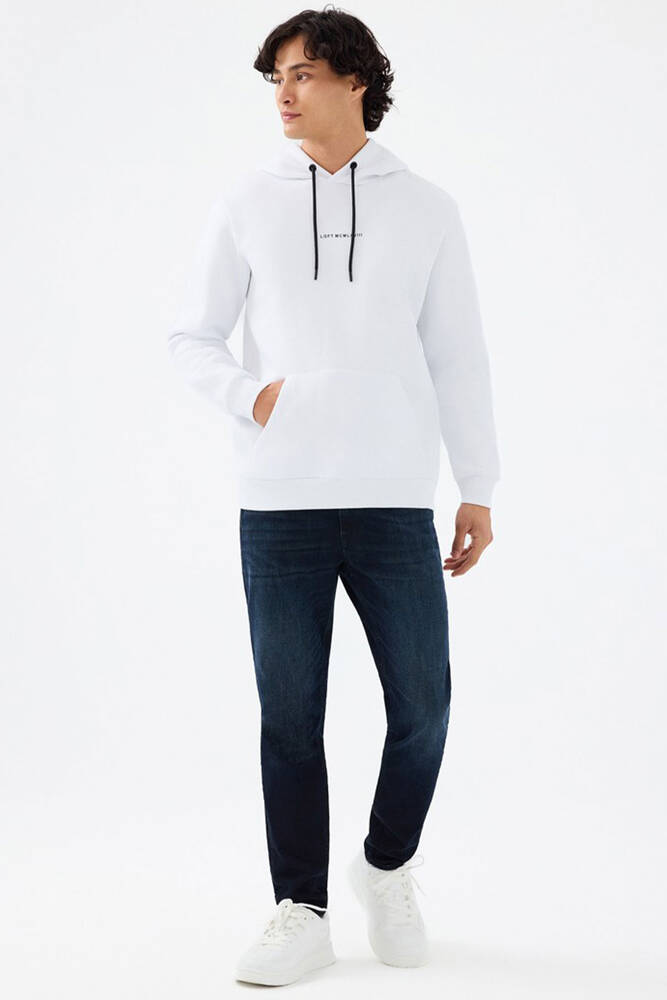 Erkek Sweat LF2034269 Beyaz 