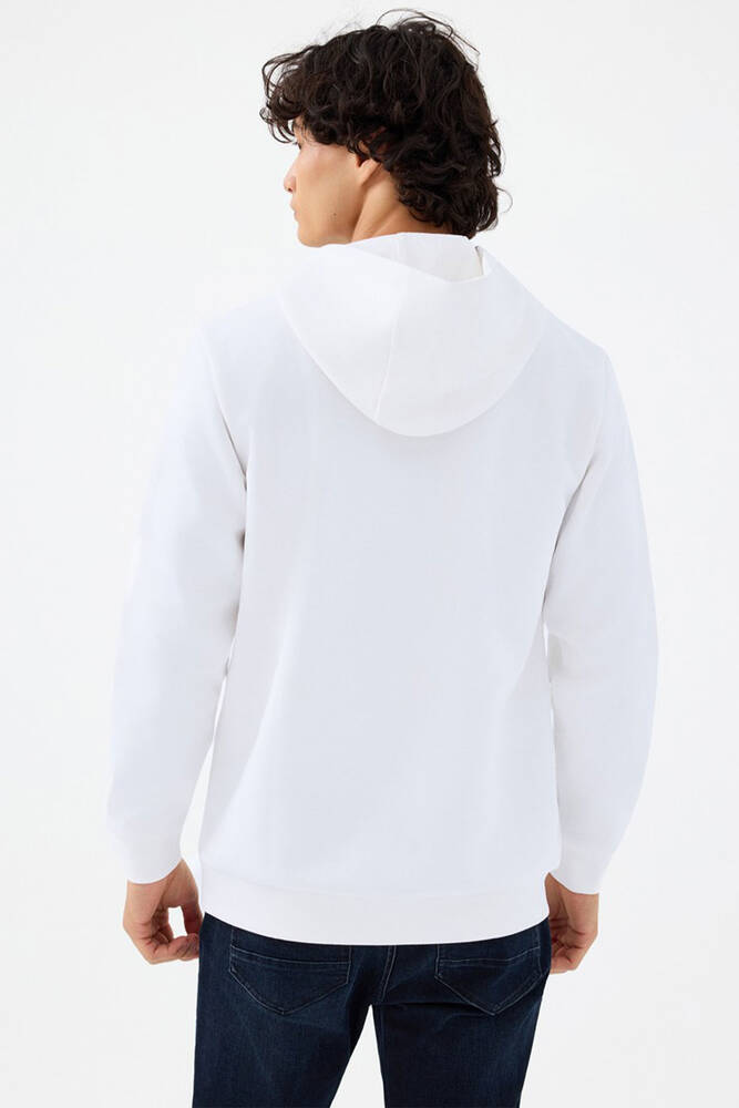 Erkek Sweat LF2034269 Beyaz 