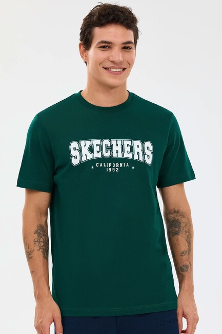 Erkek Regular Tişört S2610122-4222 Yeşil (1)