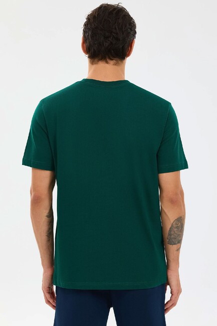 Erkek Regular Tişört S2610122-4222 Yeşil (2)