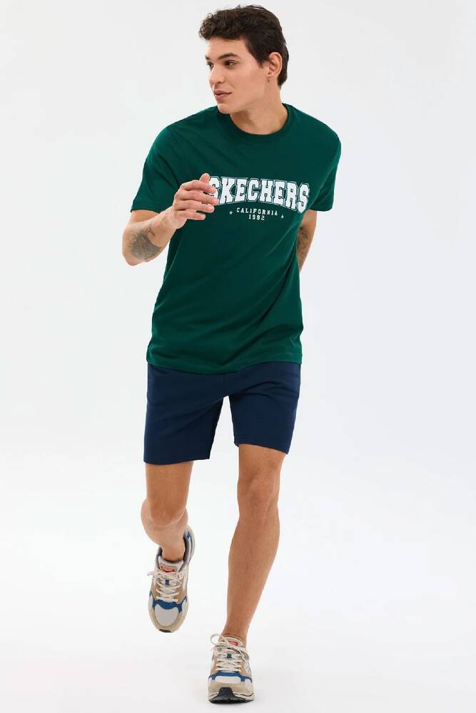 Erkek Regular Tişört S2610122-4222 Yeşil 