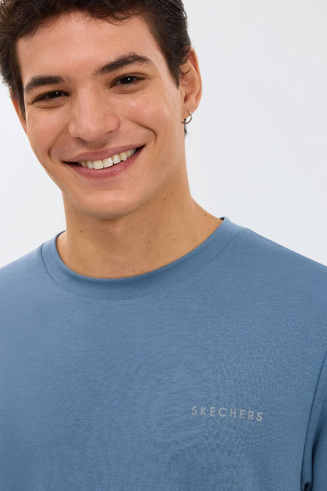 Erkek Regular Tişört S2610125-0558 Lacivert 