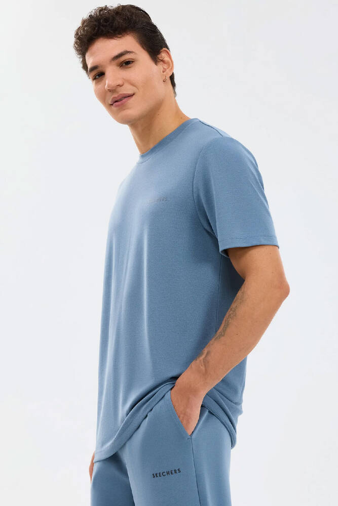 Erkek Regular Tişört S2610125-0558 Lacivert 