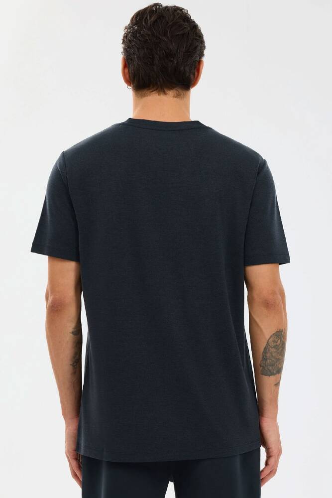 Erkek Regular Tişört S2610125-3817 Siyah 