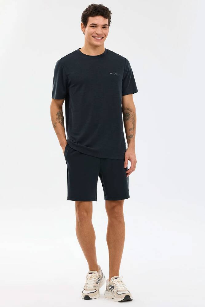 Erkek Regular Tişört S2610125-3817 Siyah 