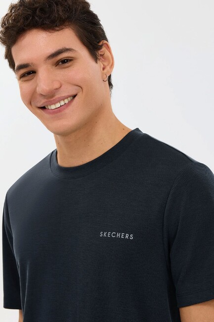 Erkek Regular Tişört S2610125-3817 Siyah - Thumbnail