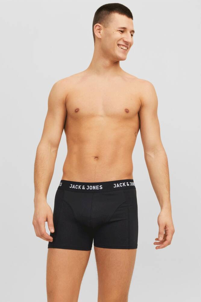 Erkek Renkli Logolu 3'lü Boxer Paketi 12237445 Haki - 4