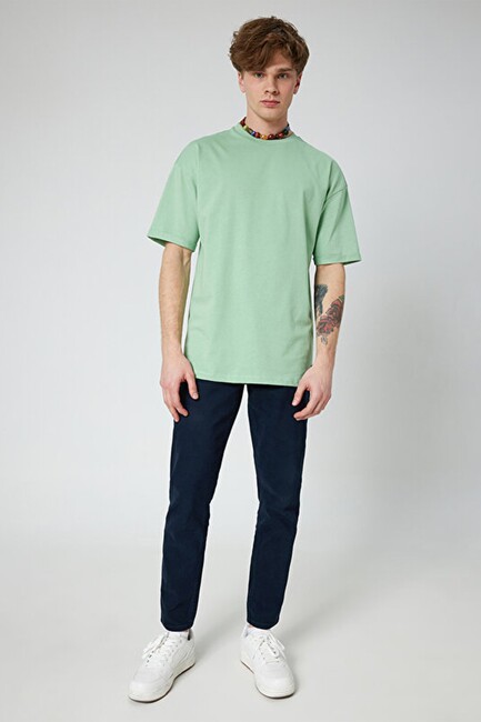 Erkek Ricardo Jean Pantolon LF2032265 Lacivert (1)