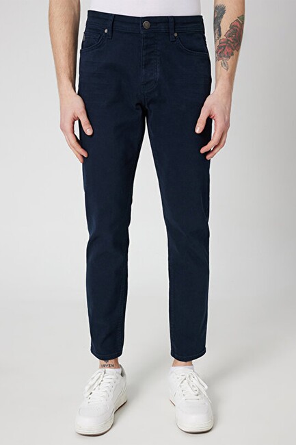 Erkek Ricardo Jean Pantolon LF2032265 Lacivert (2)