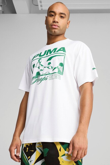 Erkek Rival Rage Tişört 685441-01 Beyaz (1)