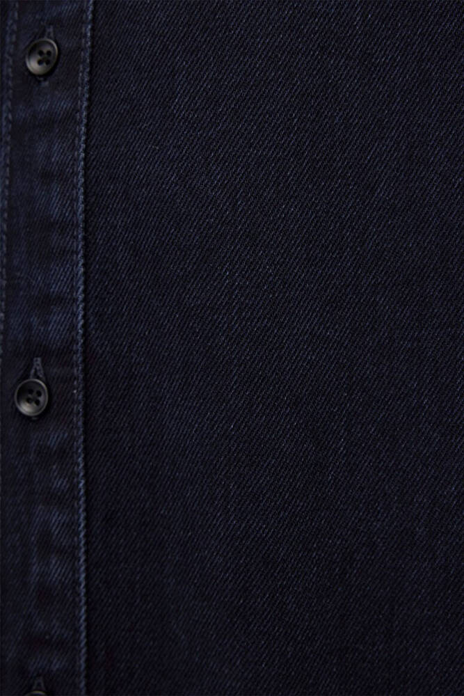 Erkek Roy Lux Black Denim Gömlek 0210496-85224 Lacivert 