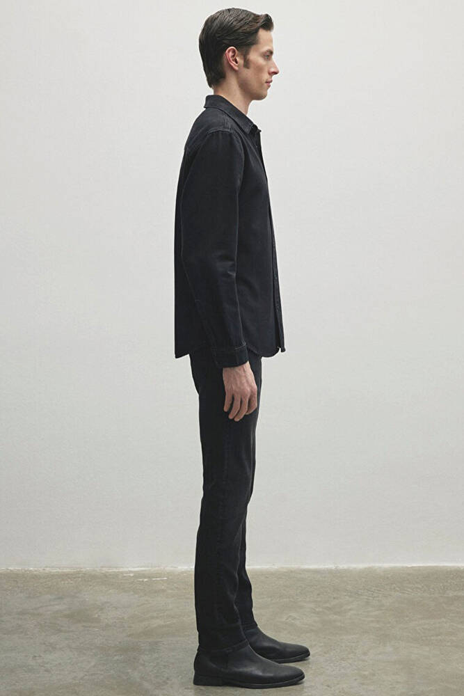 Erkek Roy Lux Black Nights Gömlek 0210496-82410 Siyah 