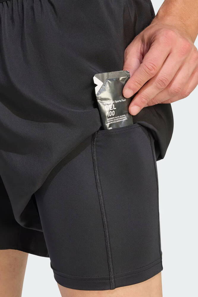 Erkek Run Ess 21 S Şort KA4331 Siyah 