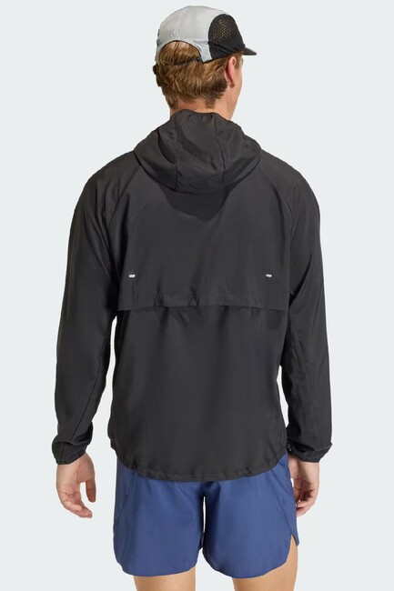 Erkek Run Ess Ceket JZ7782 Siyah (2)