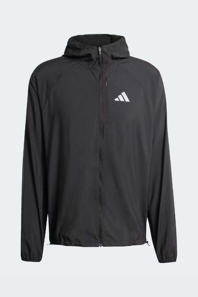 Erkek Run Ess Ceket JZ7782 Siyah 