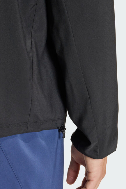 Erkek Run Ess Ceket JZ7782 Siyah - Thumbnail