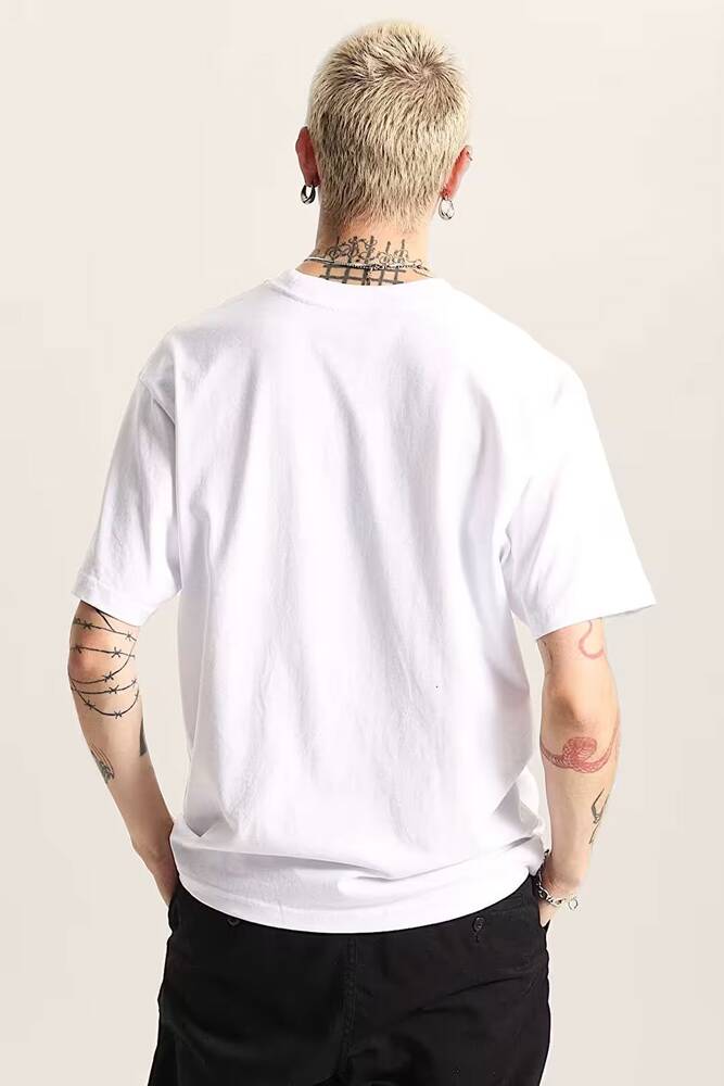 Erkek Salton Loose Tişört VN000P56WHT1 Beyaz 