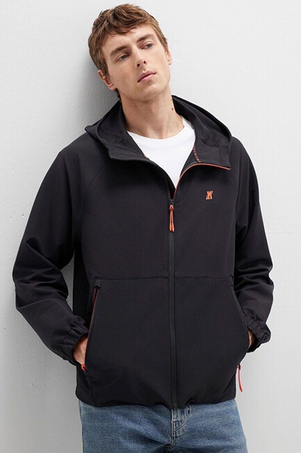 Erkek Scuba Ceket 0110610-71379 Siyah (1)