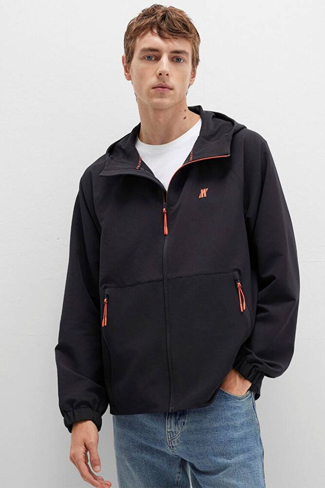 Erkek Scuba Ceket 0110610-71379 Siyah 