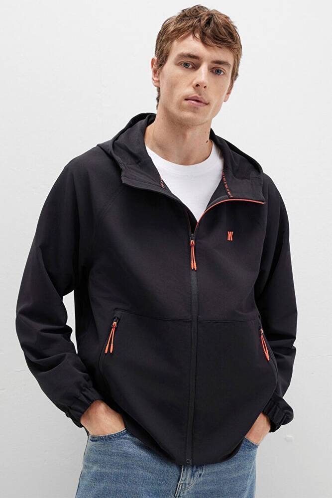 Erkek Scuba Ceket 0110610-71379 Siyah 