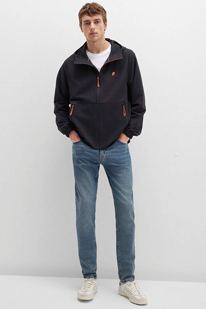 Erkek Scuba Ceket 0110610-71379 Siyah 